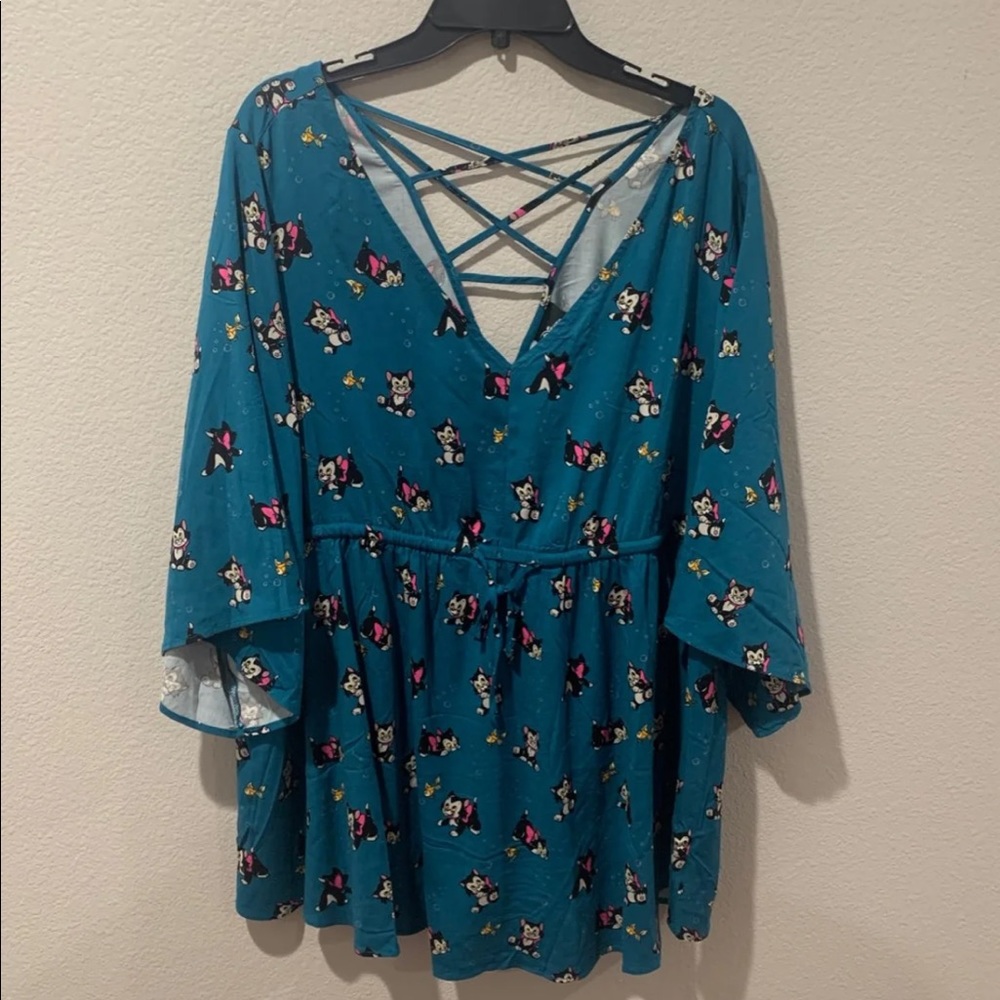 Torrid Disney Figaro Blouse
